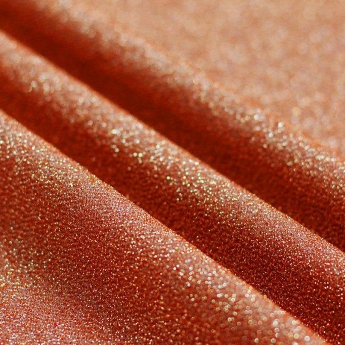 Jersey Glitter Brass  - (Jersey Glitter Fabric)