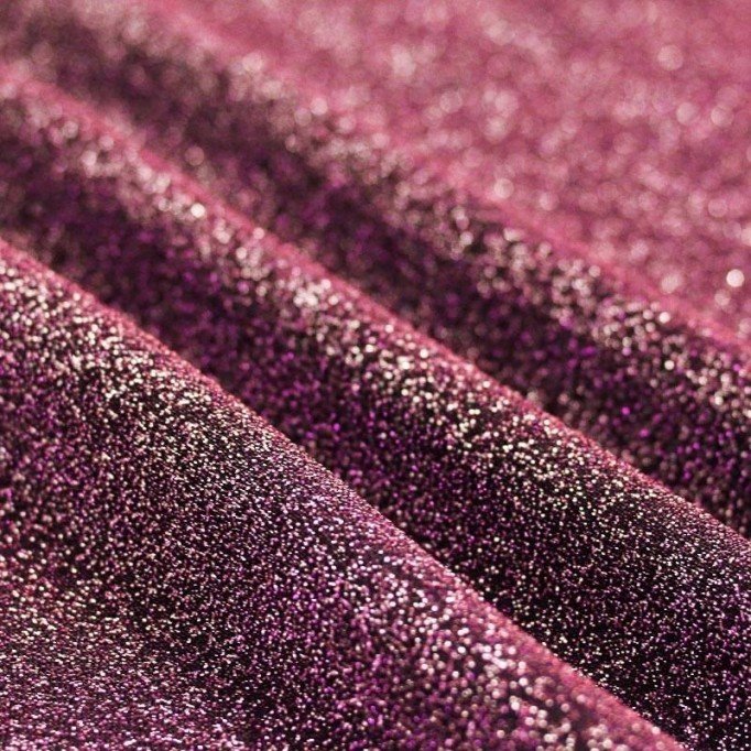 Jersey Glitter Dark Pink - (Jersey Glitter Fabric)