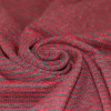 Jersey Lurex Stripes 3mm Green Red