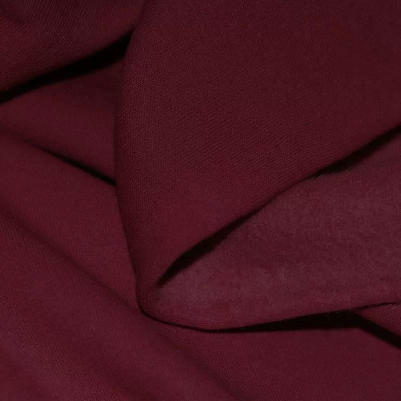 Joggingstof Bordeaux