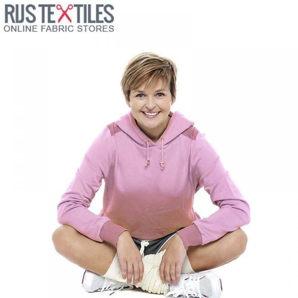 Joggingstof Roze - zachte sweatstof met stevige rek Joggingstof Roze - (Jogging Stoffen )