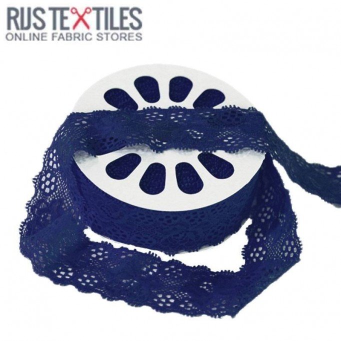 Nastro Pizzo Elastico Marina 35mm  - (Nastro Pizzo Elastico)