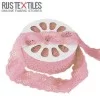 Kantband Elastisch Oud Roze 35mm 
