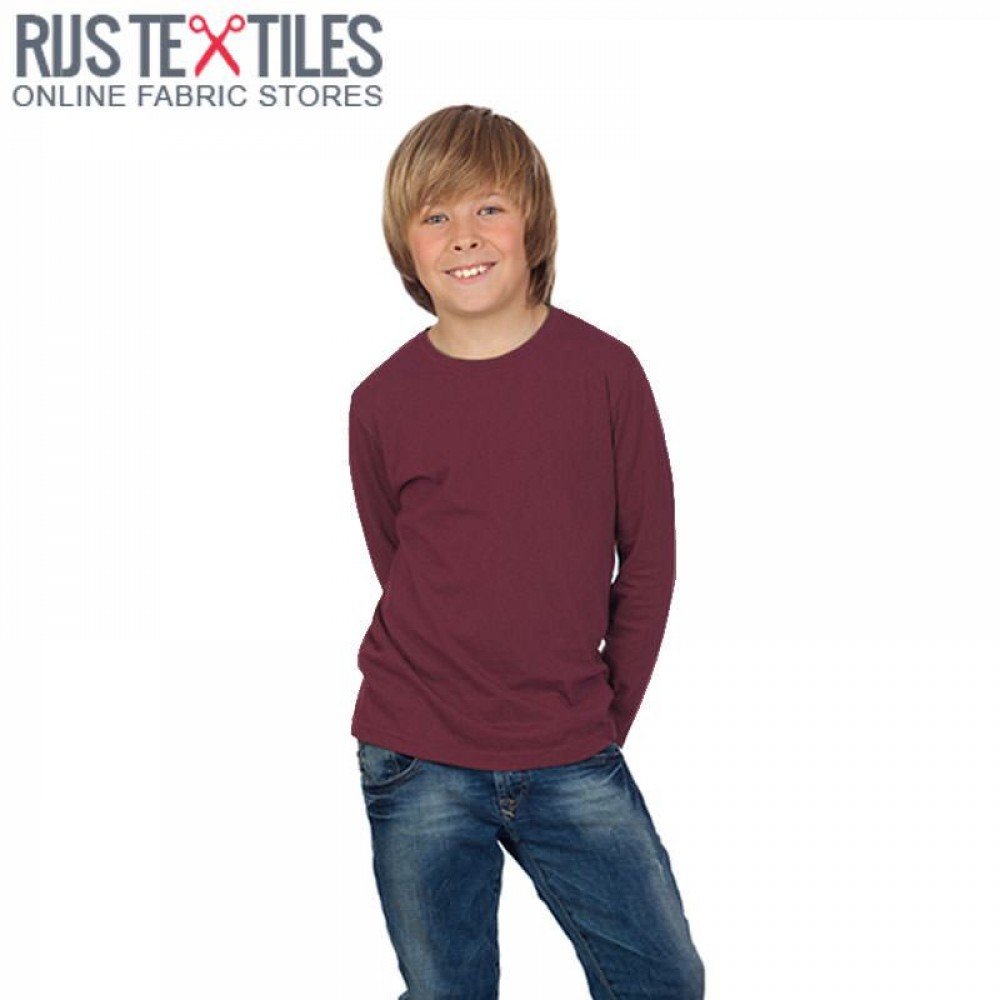 Cotton Jersey Knit Fabric Bordeaux Cotton Jersey Knit Fabric Bordeaux - (Jersey Fabric Cotton )