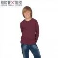 Tissu Coton Jersey Bordeaux  - (Tissu Jersey Coton)