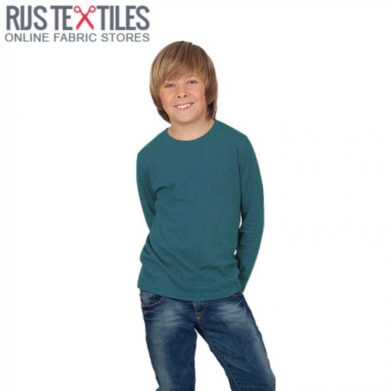 Cotton Jersey Knit Fabric Petrol Cotton Jersey Knit Fabric Petrol