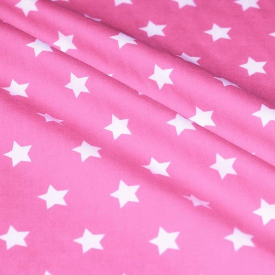 Star Fabric Pink 20 mm Star Fabric Pink 20 mm
