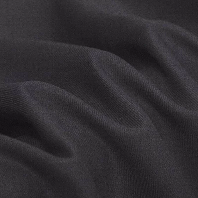 Tessuto Di Cotone Twill Antracite Melange - (Tessuto Twill Di Cotone)