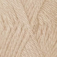 Strickwolle ISPE Nadelstärke 5,5 - 6 Beige