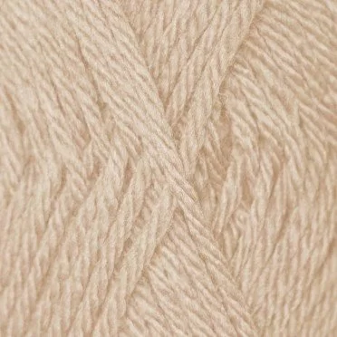 Knitting Wool ISPE Needle Size 5,5 - 6 Beige - (Wool Knitting Yarn Needle Size 5,5 - 6)