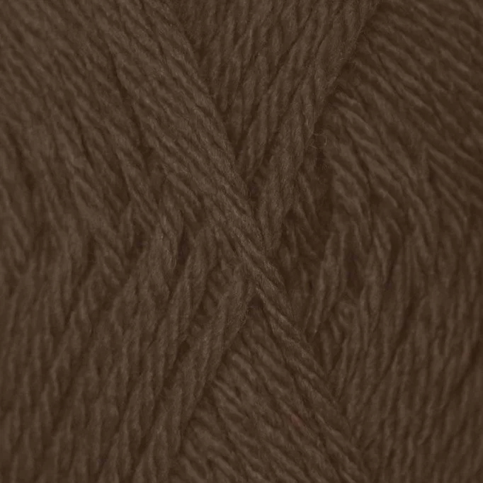 Fils à Tricoter Laine ISPE Aiguilles 5,5 - 6 Brun - (Fils à Tricoter De Laine Aiguilles 5,5 - 6)