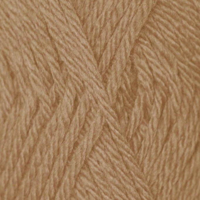 Knitting Wool ISPE Needle Size 5,5 - 6 Dark Beige - (Wool Knitting Yarn Needle Size 5,5 - 6)
