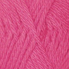 Knitting Wool ISPE Needle Size 5,5 - 6 Hot Pink