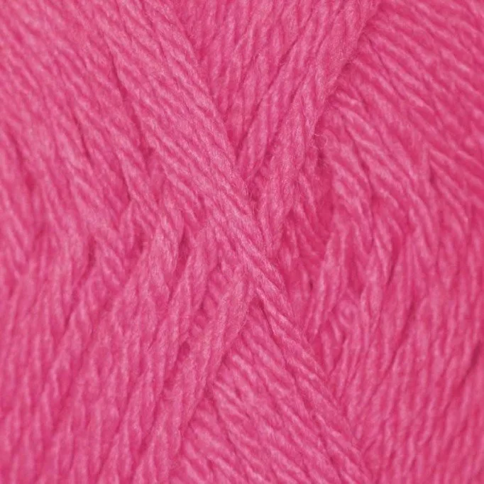 Strikning Uld ISPE Nål Tykkelse 5,5 - 6 Hot Pink - (Uld Strikkegarn Nål Tykkelse 5,5 - 6)
