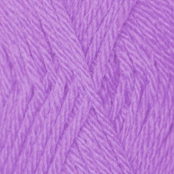 Knitting Wool ISPE Needle Size 5,5 - 6 Lilac - (Wool Knitting Yarn Needle Size 5,5 - 6)