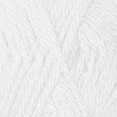 Knitting Wool ISPE Needle Size 5,5 - 6 White