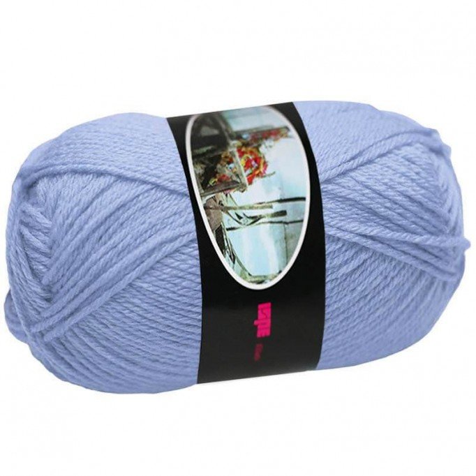 Knitting Wool ISPE Needle Size 4 Skyblue - (Wool Knitting Yarn Needle Size 4)