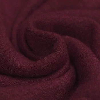 Tissu Laine Bouillie Bordeaux Tissu Laine Bouillie Bordeaux