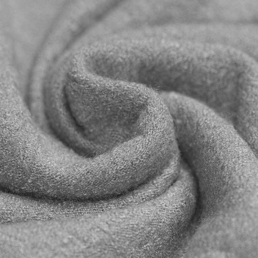 Boiled Wool Fabric Grey Boiled Wool Fabric Grey