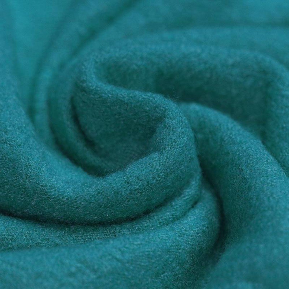 Boiled Wool Fabric Petrol Boiled Wool Fabric Petrol