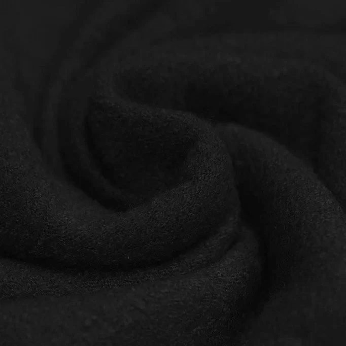 Boiled Wool Fabric Black - (Boiled Wool Fabric)