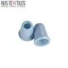 Cord Ends Plastic 13mm Light Blue
