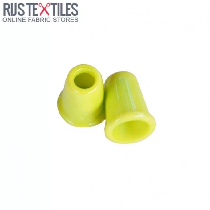 Embout Terminal De 13mm Jaune - (Bloquer Les Cordons)