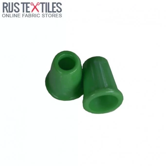 Cord Ends Plastic 13mm Green - (Cord Locks)