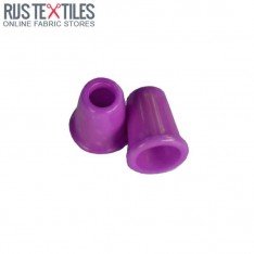 Cord Ends Plastic 13mm Lila