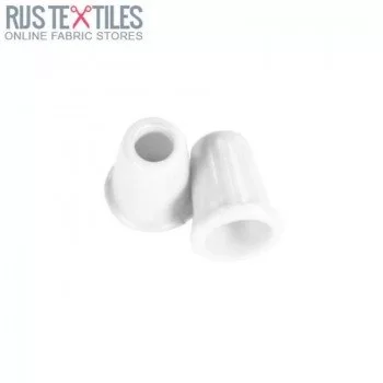 Cord Ends Plastic 13mm White Cord Ends Plastic 13mm White