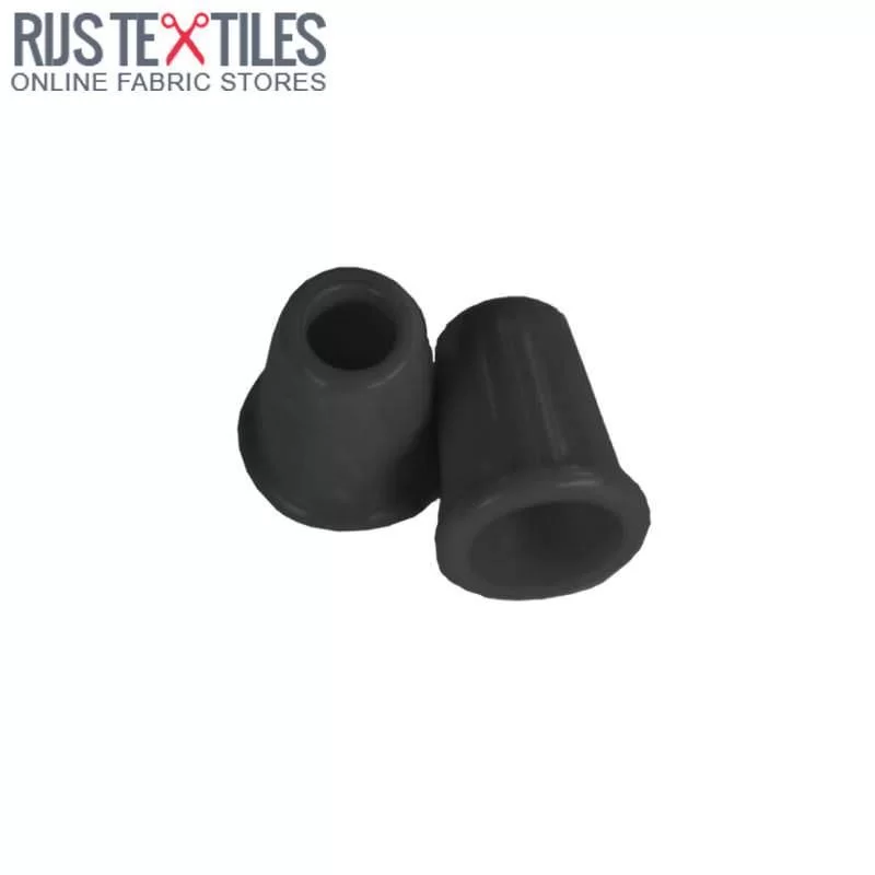 Koordeindjes Kunstof 13mm Zwart