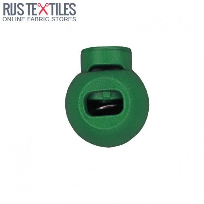Fermacorda Plastica 15mm Verde | Rijs Textiles