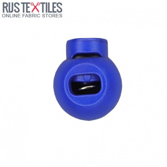 Kordelstopper Kunststoff 15mm Kobalt | Rijs Textiles