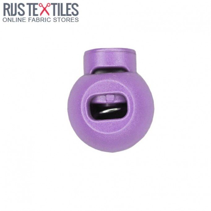 Kordelstopper Kunststoff 15mm Flieder | Rijs Textiles