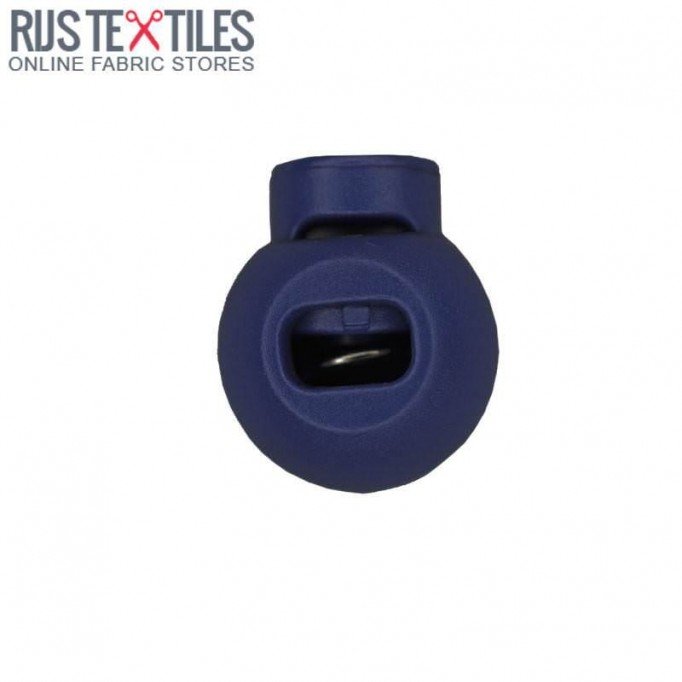 Kordelstopper Kunststoff 15mm Marine | Rijs Textiles