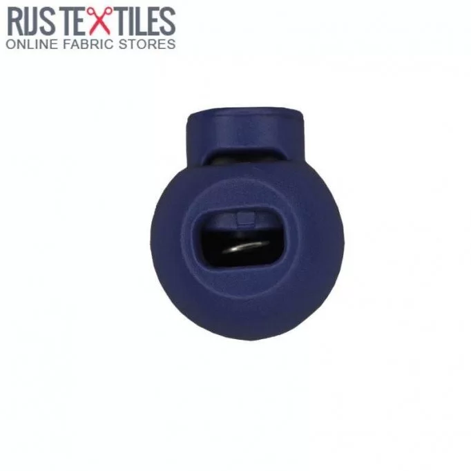 Cord Locks Plastic 15mm Navy | Rijs Textiles