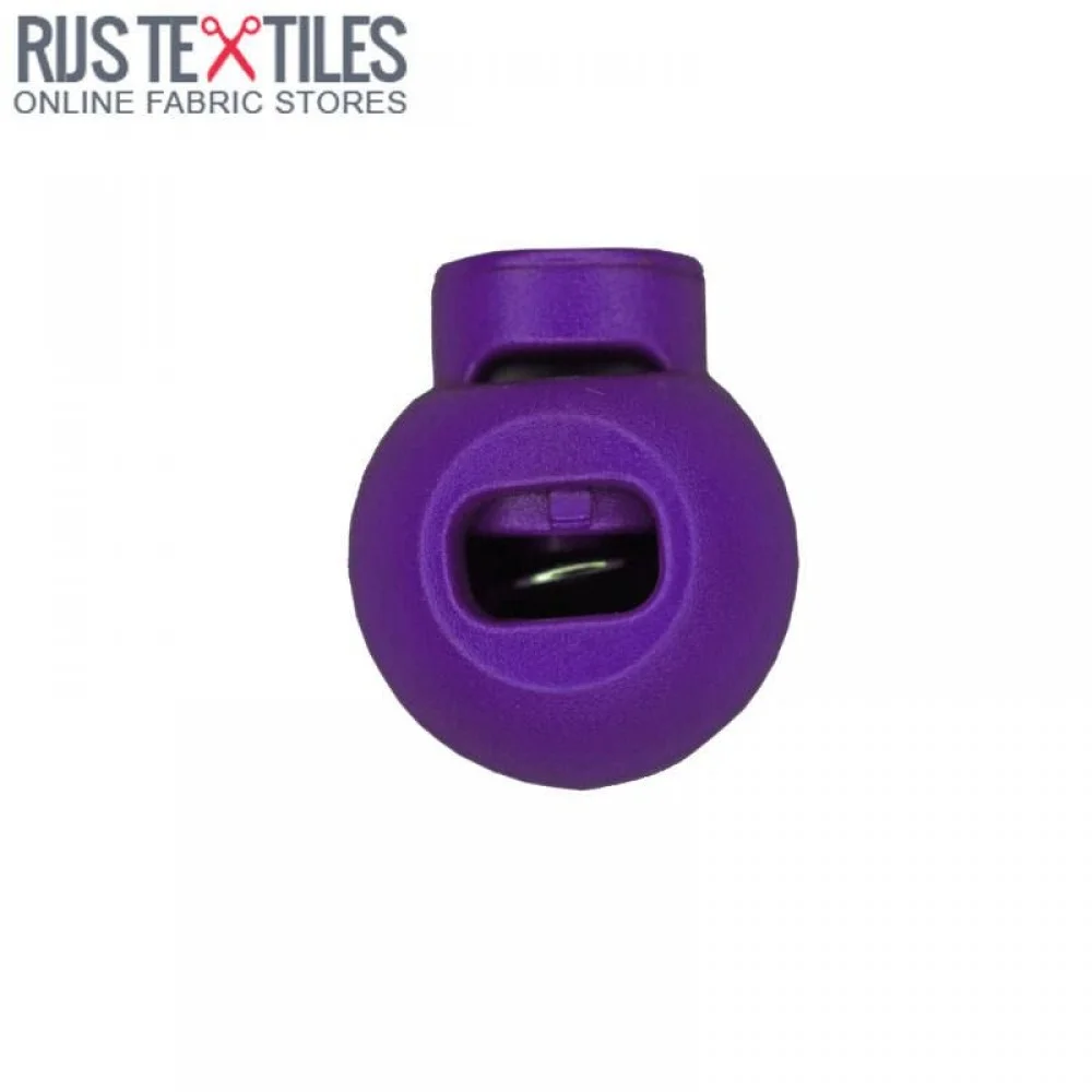 Cord Locks Plastic 15mm Purple Cord Locks Plastic 15mm Purple