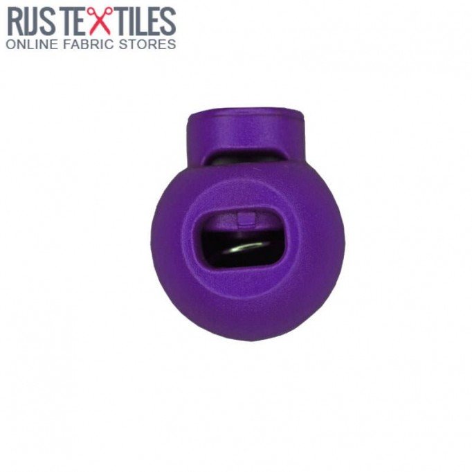 Kordelstopper Kunststoff 15mm Violett | Rijs Textiles