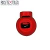 Kordelstopper Kunststoff 15mm Rot