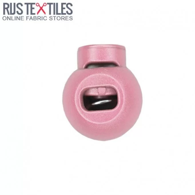 Cord Locks Plastic 15mm Pink | Rijs Textiles