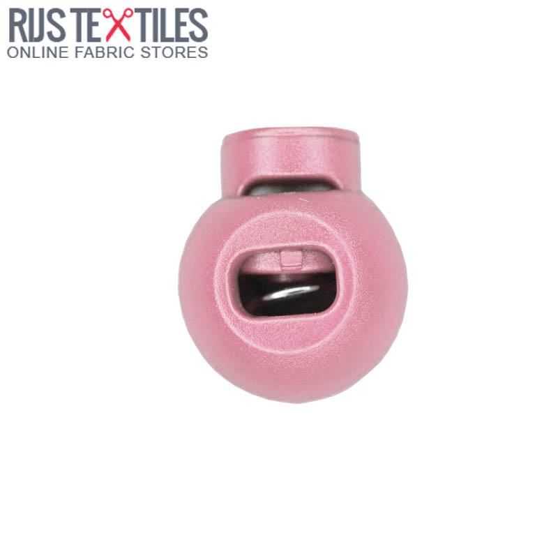Koordstopper Kunstof 15mm Roze
