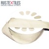 Nastro Twill Di Cotone Ecru 25mm