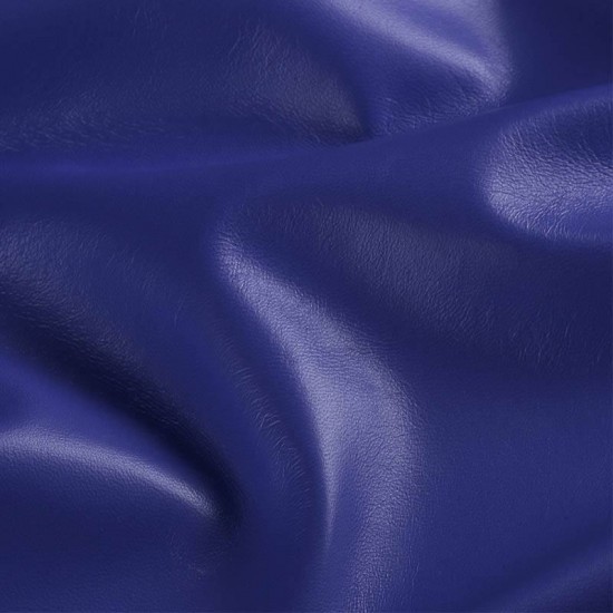 Leather Fabric Cobalt Leather Fabric Cobalt