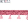 Quaste Trim Dark Pink 5cm