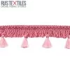 Ruban De Glands Rose Foncé 5cm