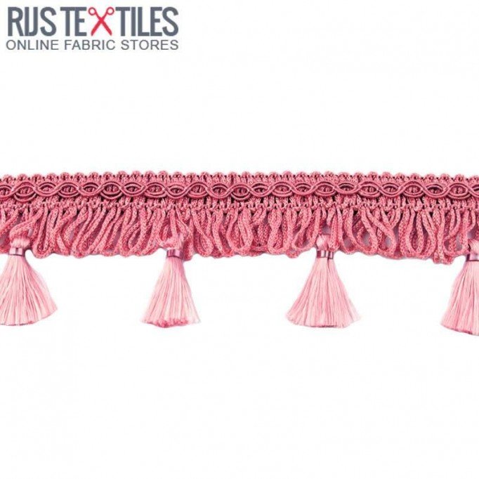 Kwastenband Donker Roze 5cm - (Kwastenband)