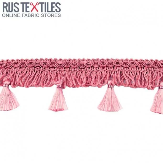 Kwastenband Donker Roze 5cm - (Kwastenband)