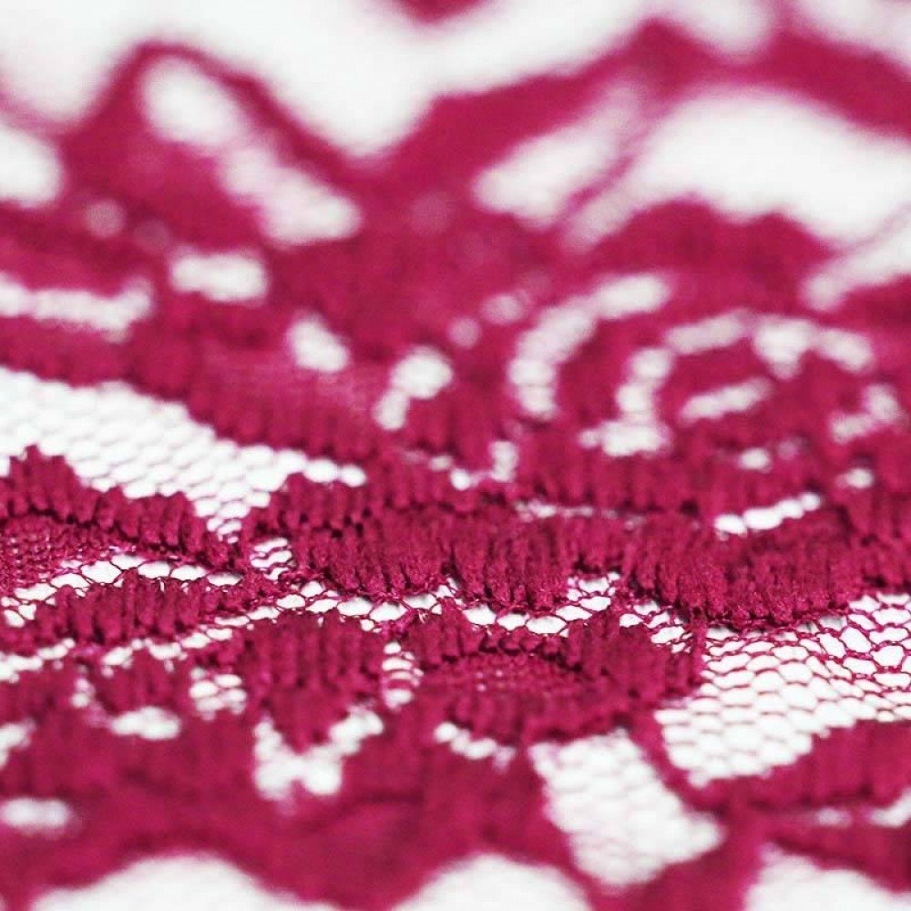 Blonde Stof Elastisk Fuchsia Blonde Stof Elastisk Fuchsia