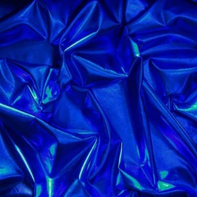 Lame Stretch Cobalt - (Lame Fabric)