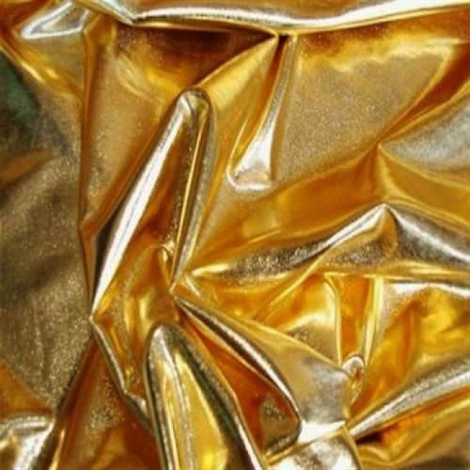 Lame Stretch Gold - (Lame Fabric)